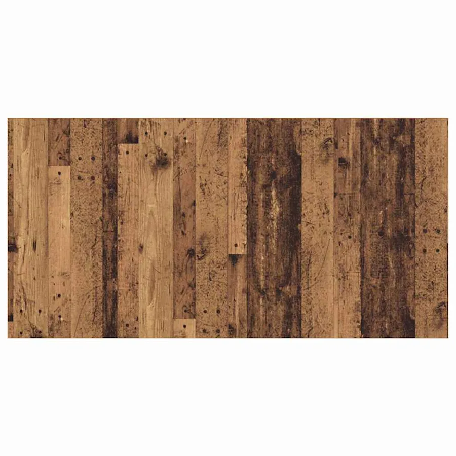 Tête de lit avec armoire 3 pcs Bois Ancien Bois d'ingénierie - 5