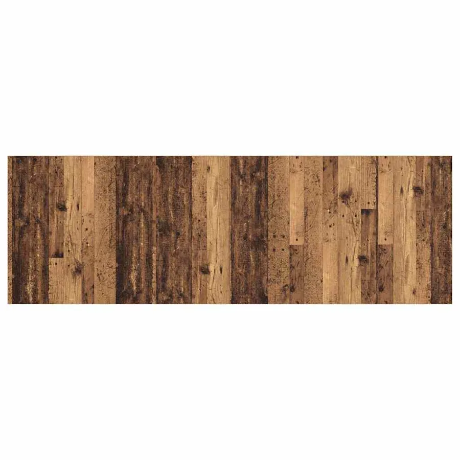 Tête de lit avec armoire 3 pcs Bois Ancien Bois d'ingénierie - 5