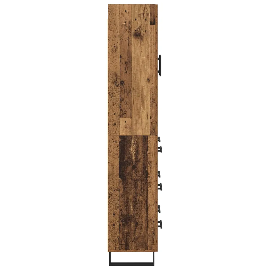 Haut Armoire Bois ancien 69,5 x 34 x 180 cm Bois d'ingénierie - 9