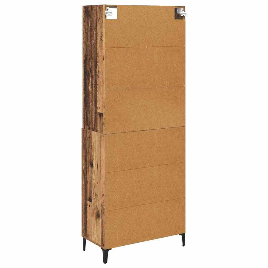 Haut Armoire Bois Ancien 69,5 x 34 x 180 cm Bois d'ingénierie - 8