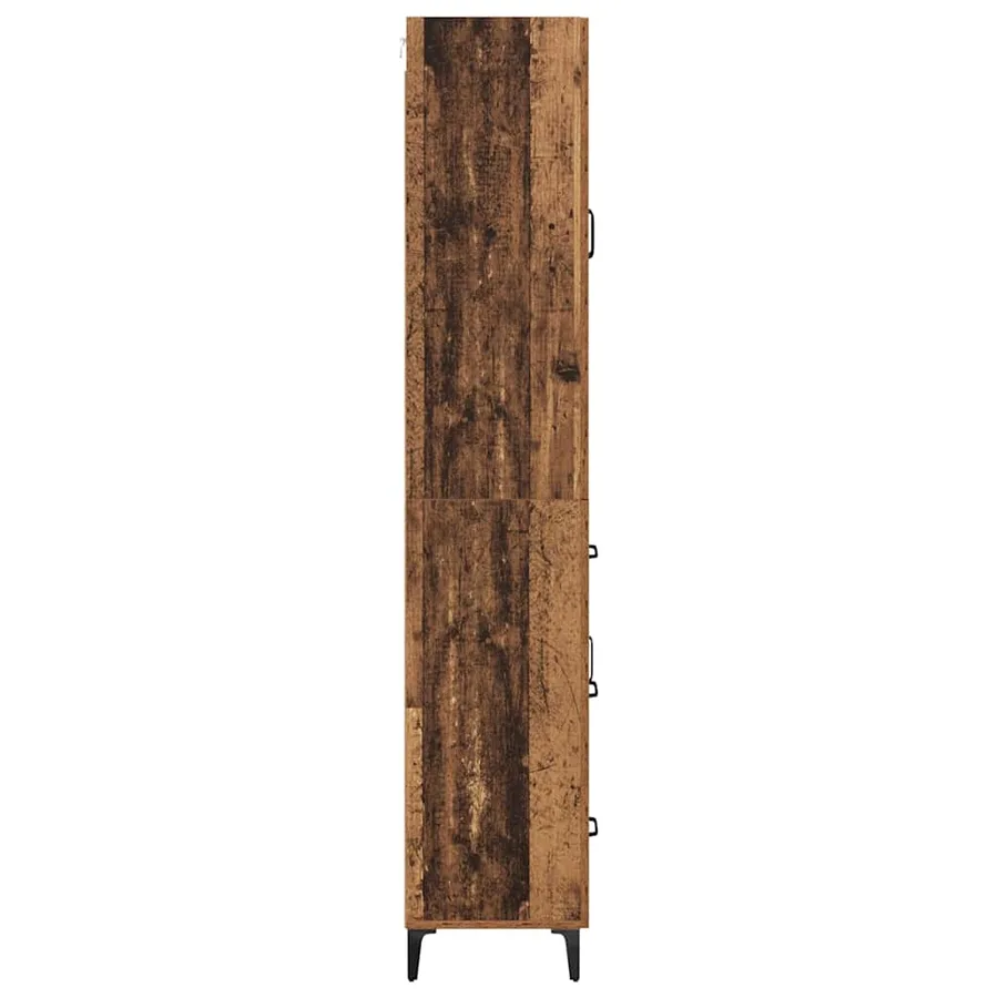 Haut Armoire Bois Ancien 69,5 x 34 x 180 cm Bois d'ingénierie - 9