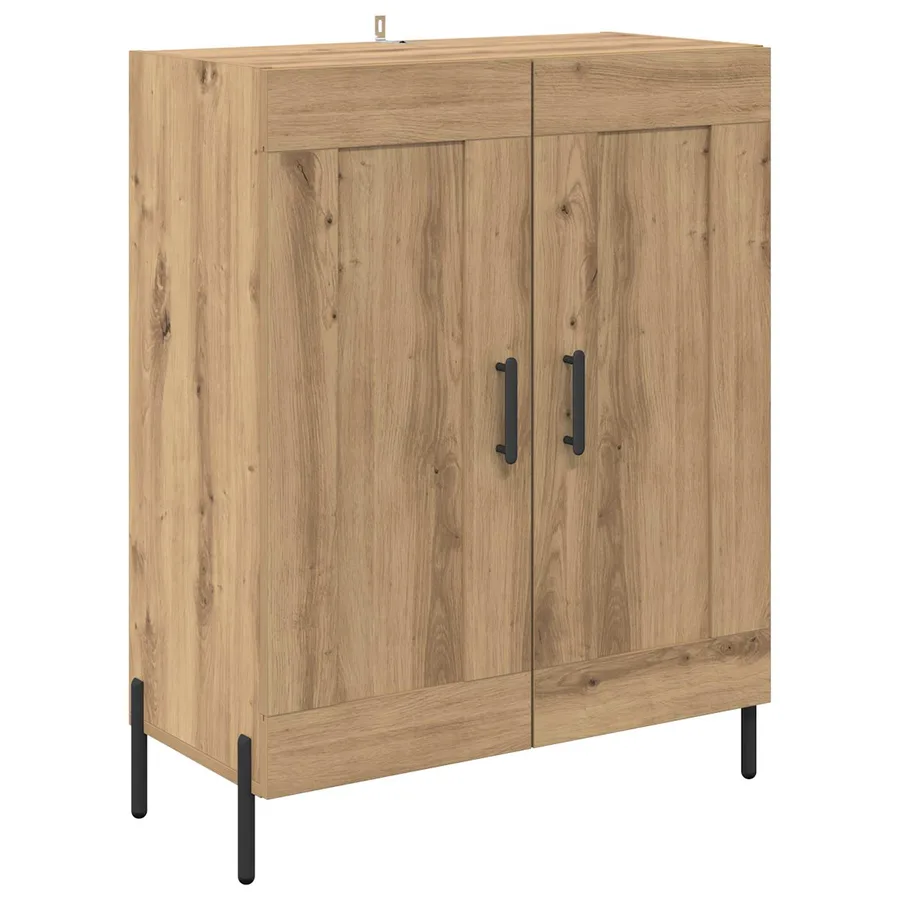 Haut Armoire 2 pcs Chêne artisanal 69,5 x 34 x 180 cm - 6