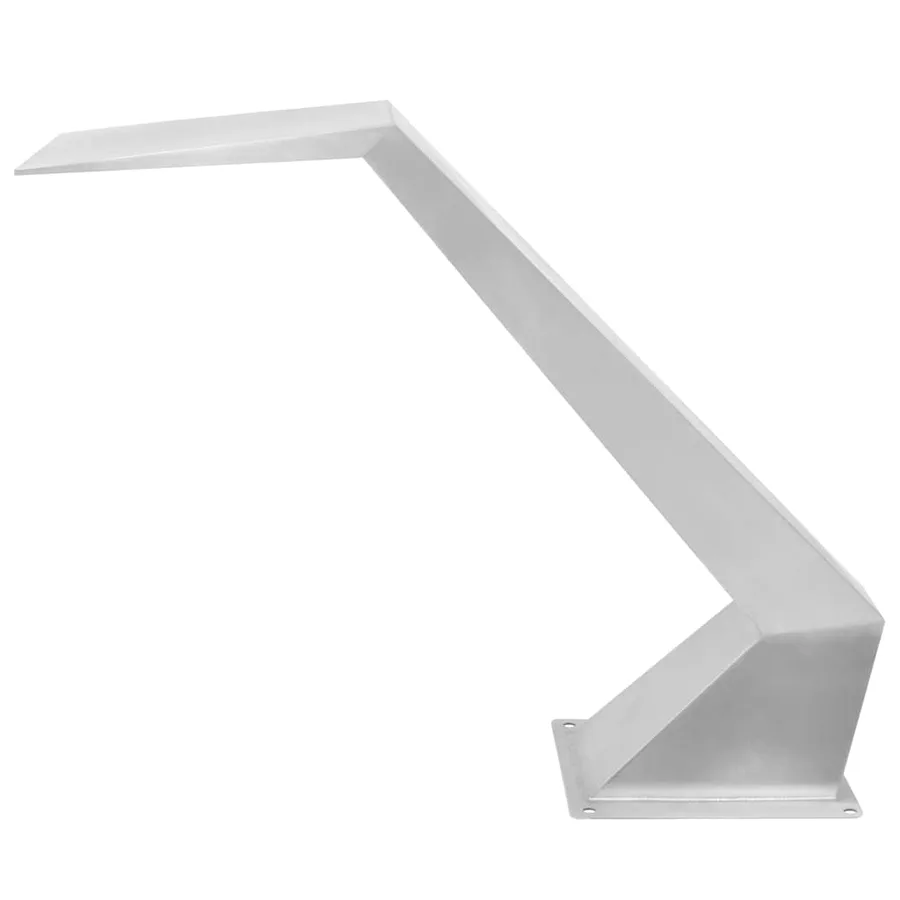 Fontaine d'étang Acier inoxydable 64 x 30 x 52 cm Argenté - 4