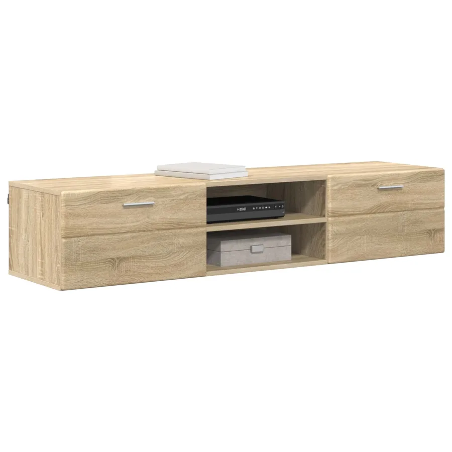 Cabinet en Bois Chêne Sonoma 150 x 39 x 30 cm Bois d'ingénierie - 3