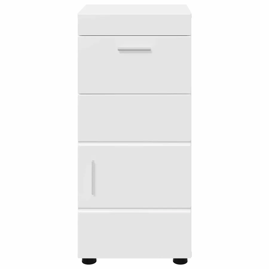 Ensemble d'armoire de salle de bain avec tiroir TULUM Blanc - 6