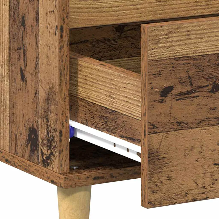 Table basse Bois Ancien 90 x 50 x 35 cm Bois d'ingénierie - 8