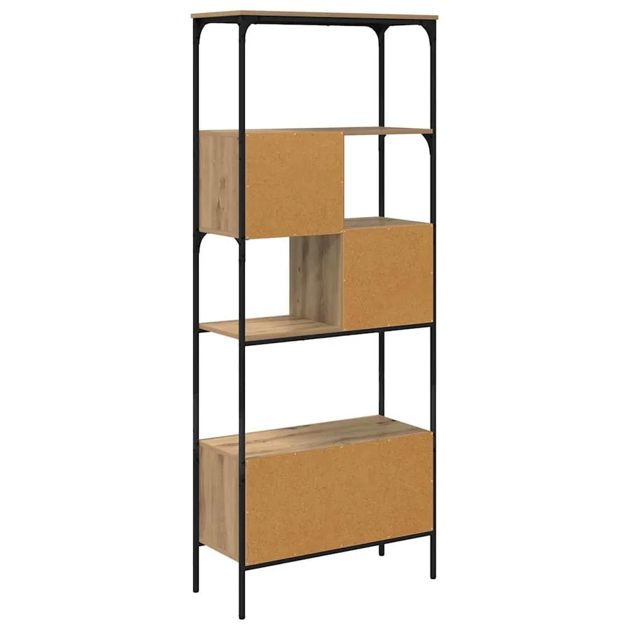 Bibliothèque 7 niveaux 76 x 33 x 188,5 cm Bois d'ingénierie - 7