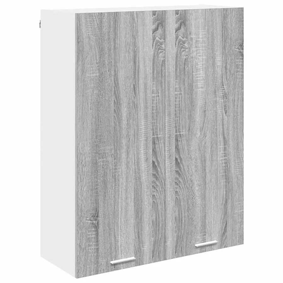 Armoire suspendue avec stockage Gris Sonoma 80 x 31 x 100 cm - 2