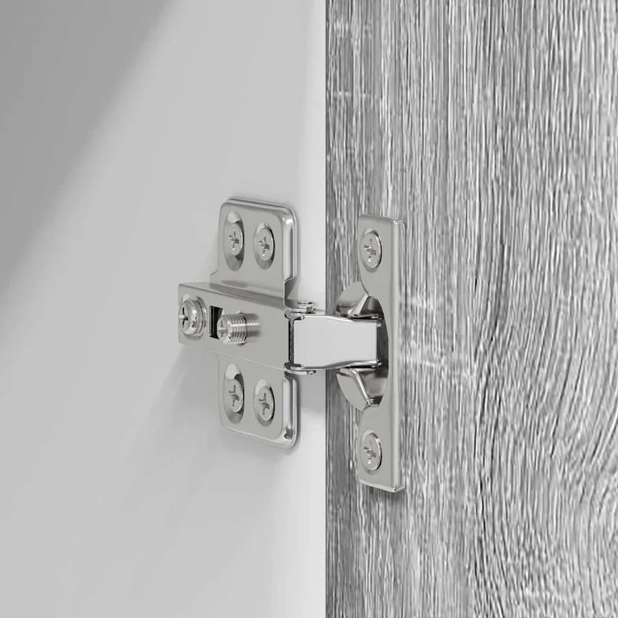 Armoire suspendue avec stockage Gris Sonoma 80 x 31 x 100 cm - 9
