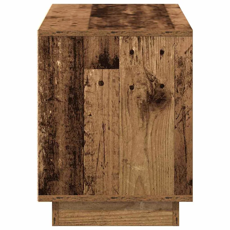 Meuble TV Bois Ancien 102 x 35 x 45 cm Bois d'ingénierie - 7