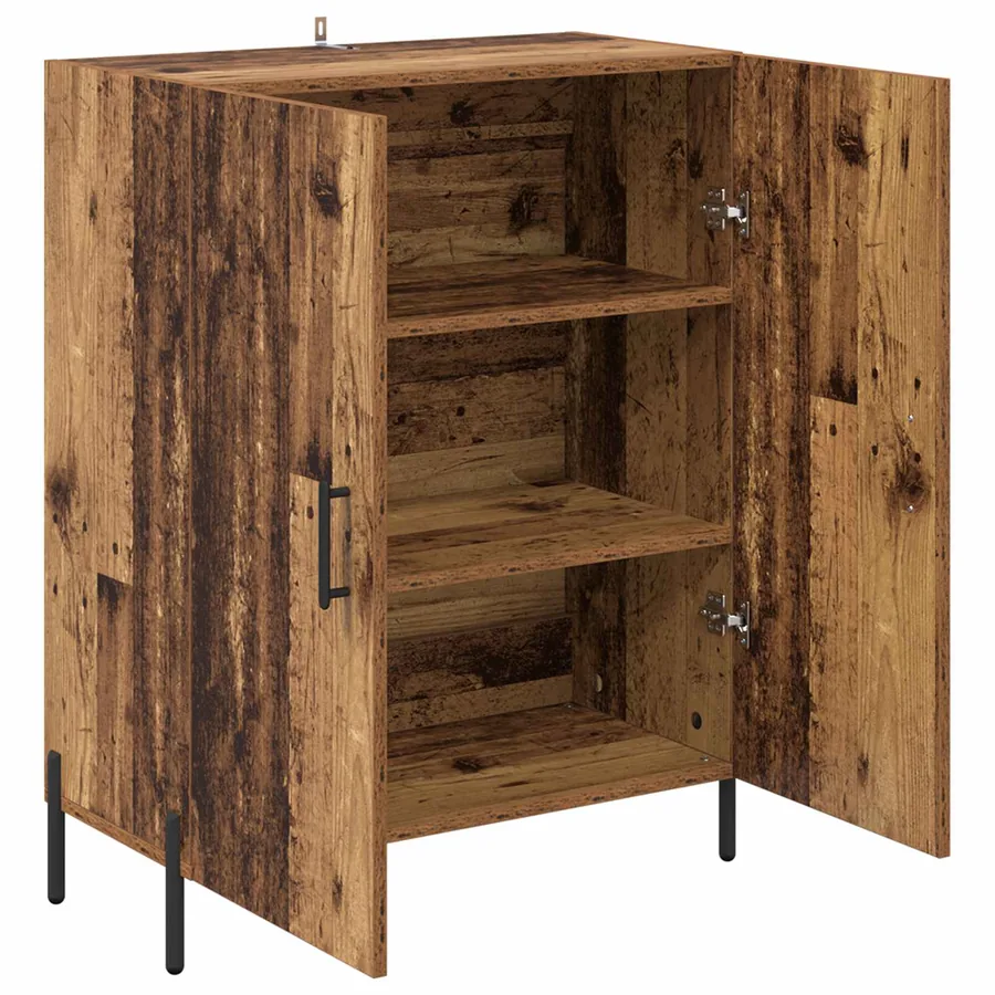 Buffet Bois ancien 69,5 x 34 x 90 cm Bois d'ingénierie - 5