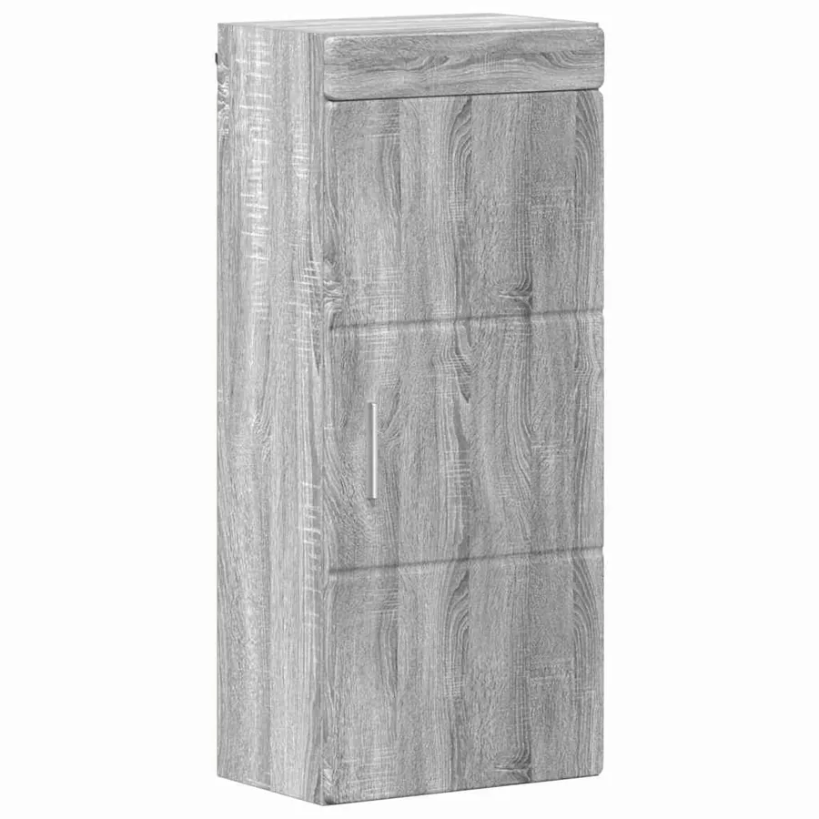 Ensemble de mobilier de salle de bain TULUM 4 pcs Gris Sonoma - 6