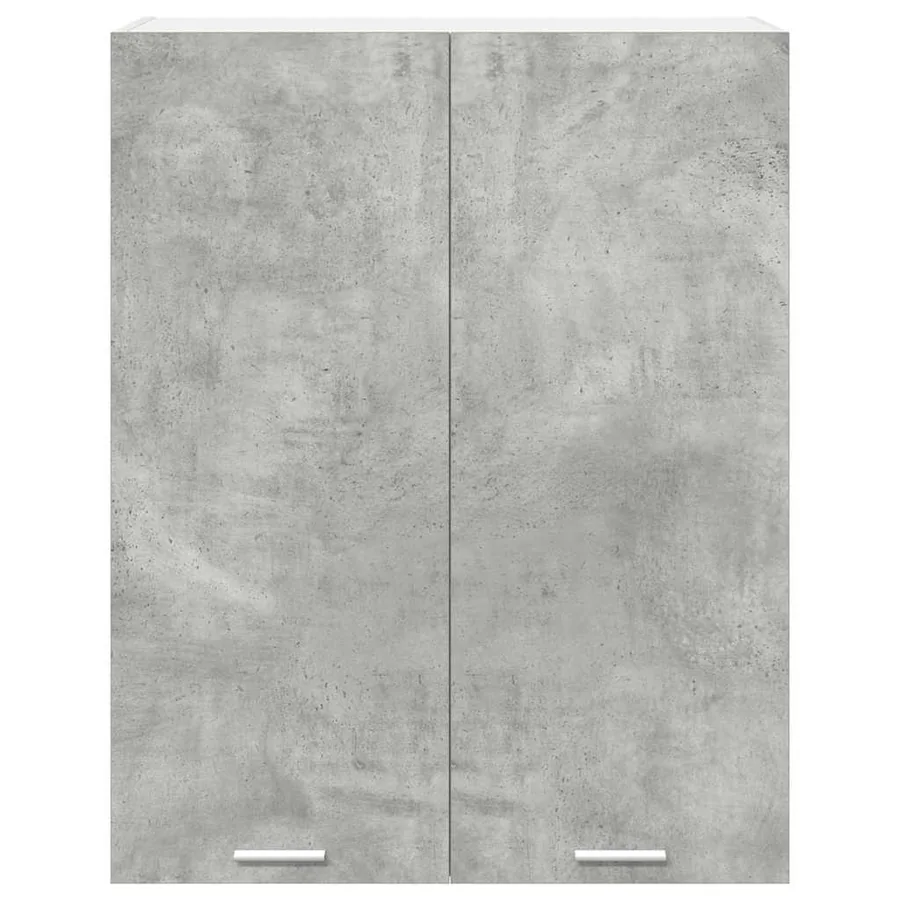 Armoire suspendue Gris béton 80 x 31 x 100 cm Bois d'ingénierie - 6
