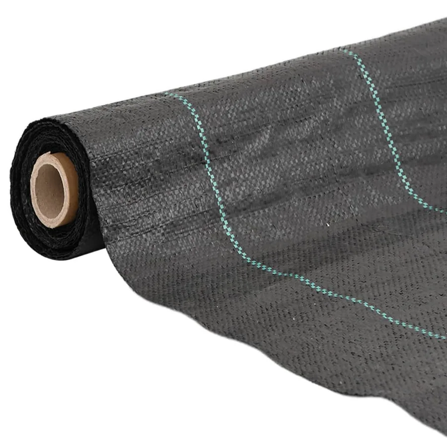 Membrane anti-mauvaises herbes noir 1x5 m PP - 2