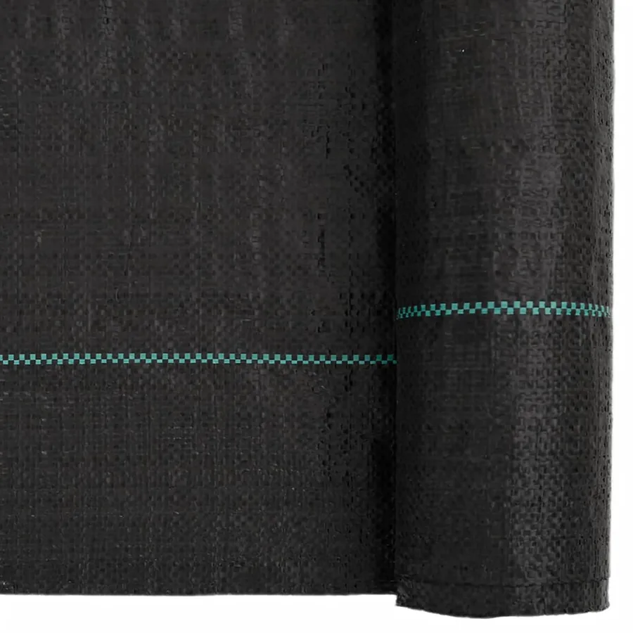 Membrane anti-mauvaises herbes noir 1x5 m PP - 6