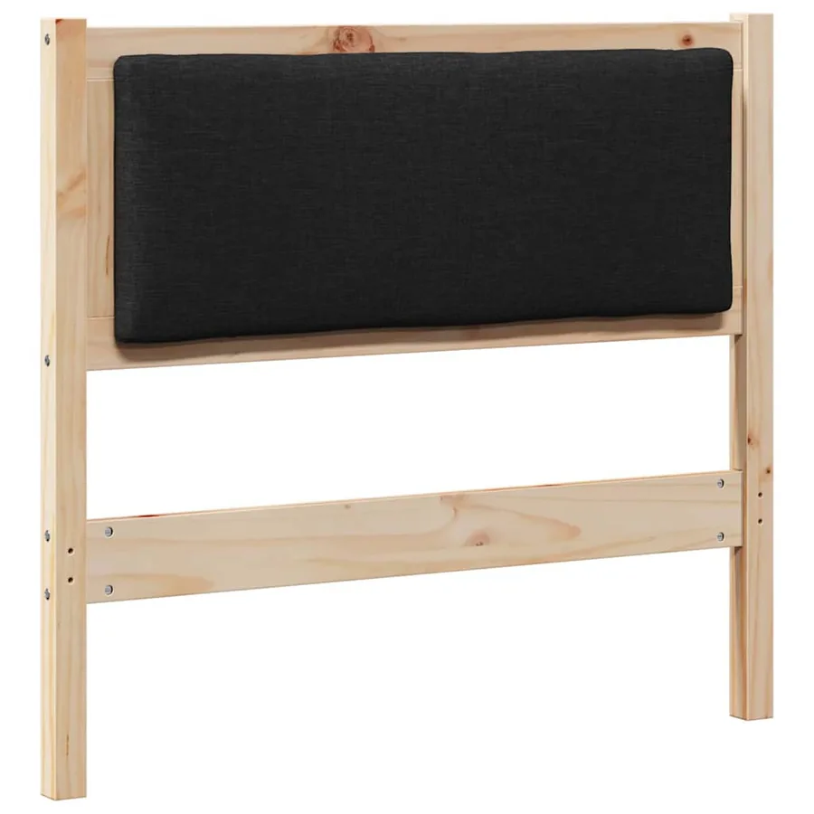 Tête de lit Autre Marron 90 cm Bois massif en pin - 2