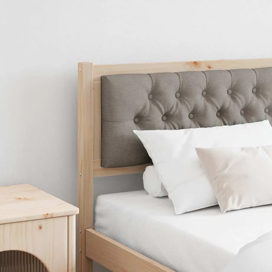 Tête de lit Autre Marron et taupe 180 cm Bois massif en pin