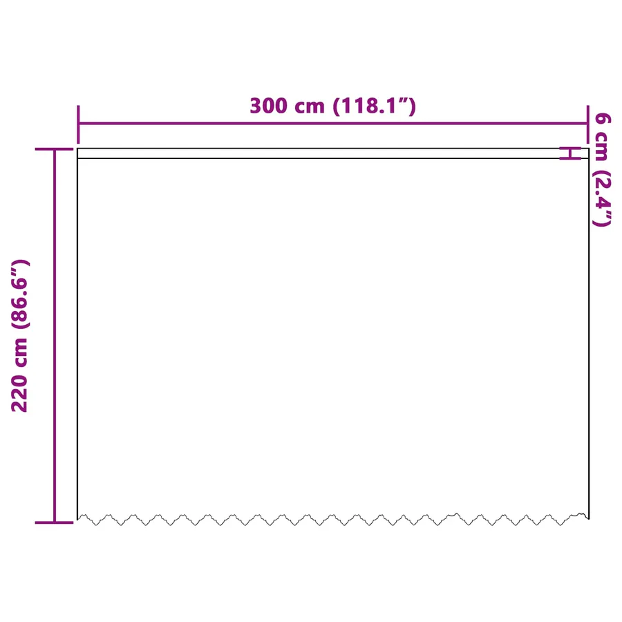 Rideau en Dentelle Floral Blanc 220 x 300 cm Polyester - 8