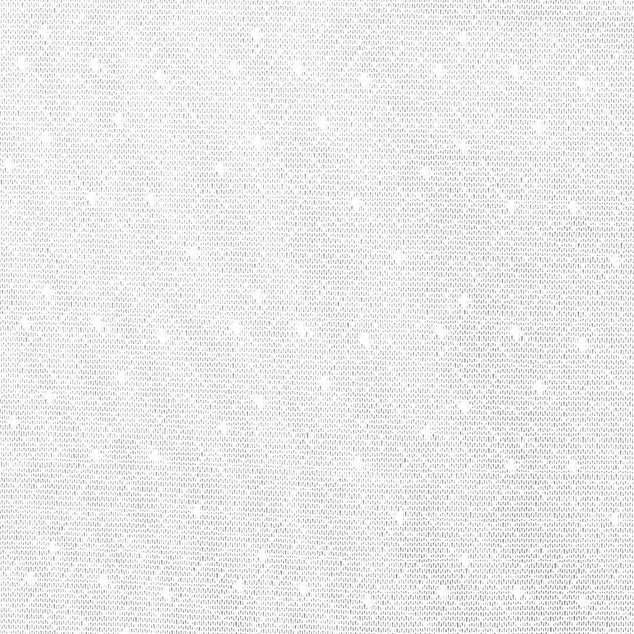 Rideau en Dentelle Floral Blanc 100 x 150 cm Polyester - 7