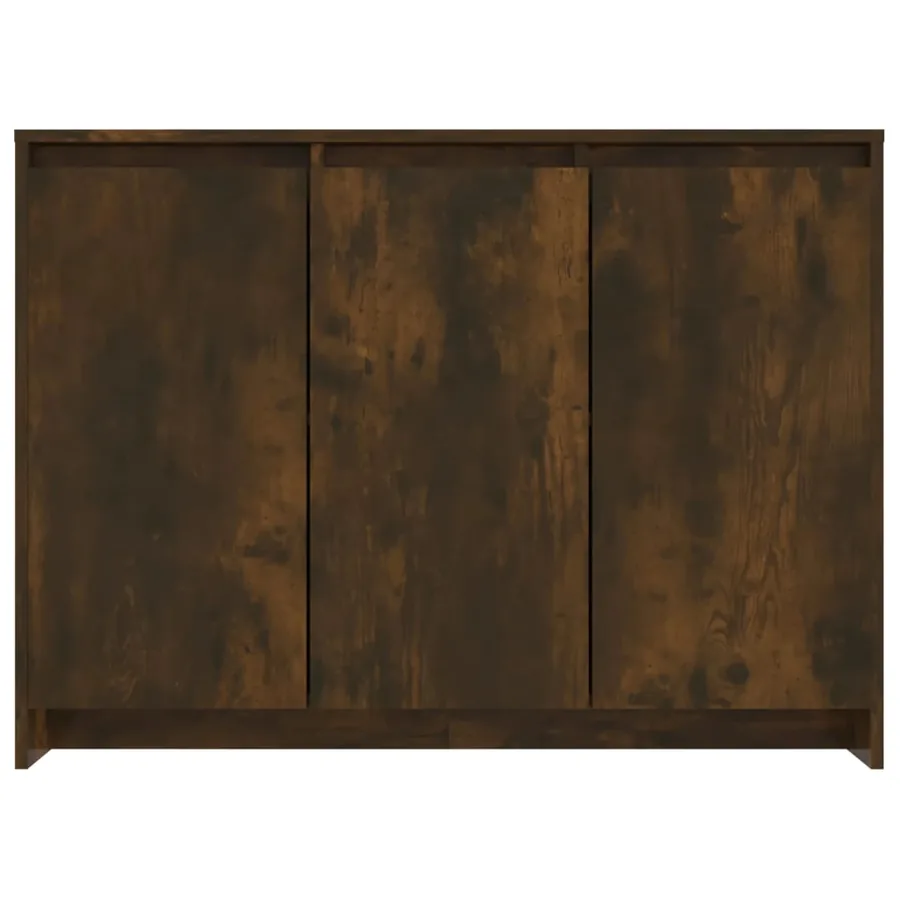 Buffet Chêne fumé 102x33x75 cm Bois d'ingénierie - 6