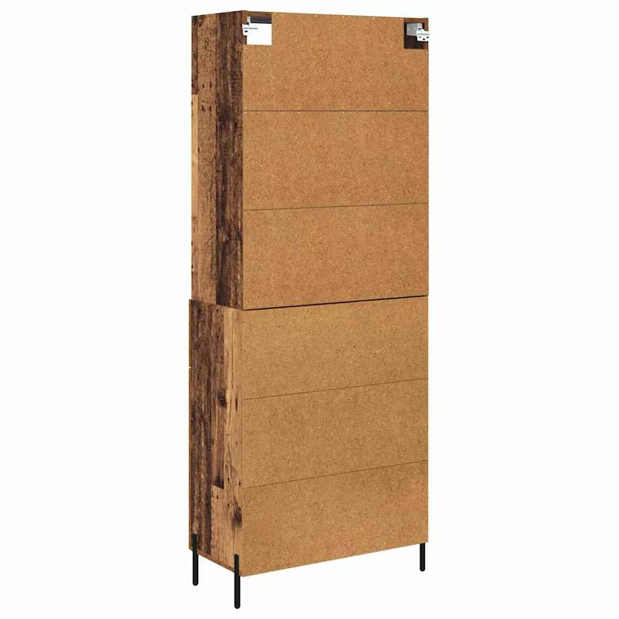 Haut Armoire Bois Ancien 69,5 x 32,5 x 180 cm Bois d'ingénierie - 8