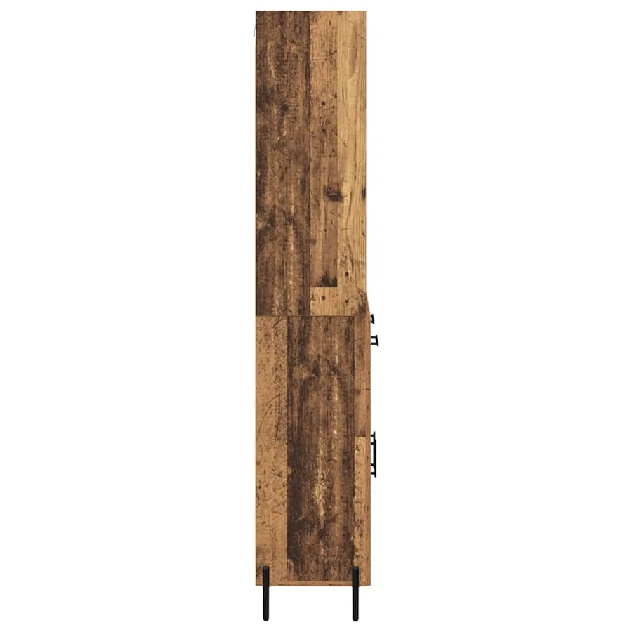 Haut Armoire Bois Ancien 69,5 x 32,5 x 180 cm Bois d'ingénierie - 9