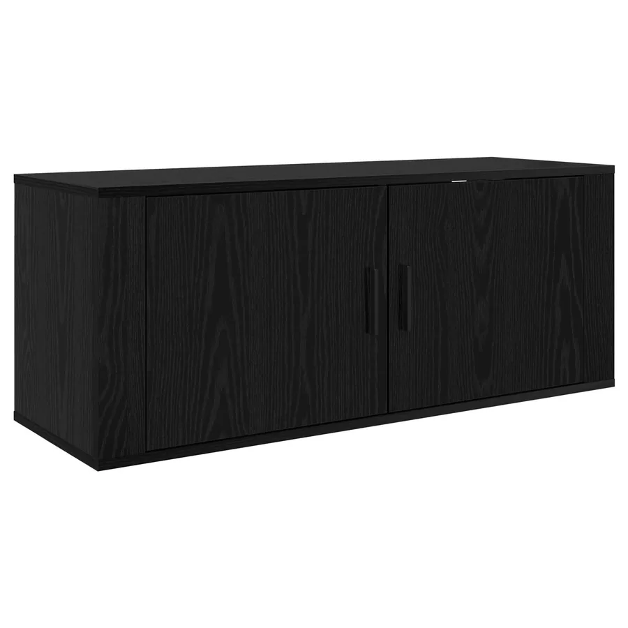 Ensemble de meuble TV mural 2 pcs Chêne noir 100 x 34,5 x 40 cm - 5
