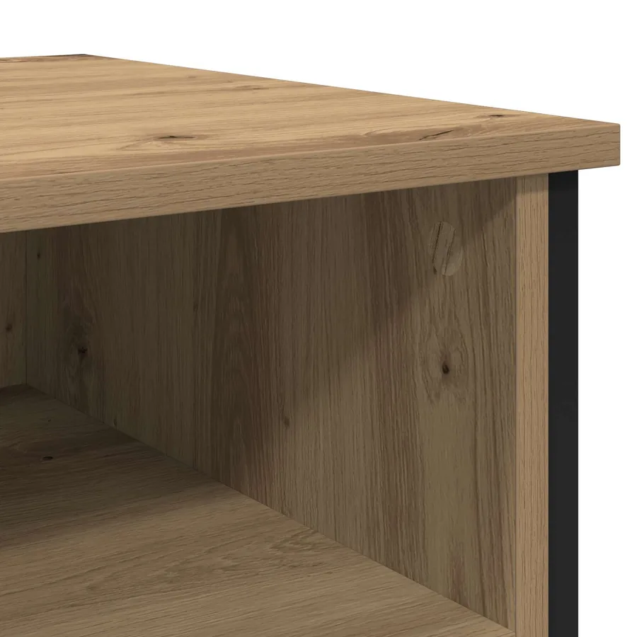 Cabinet de chevet Chêne artisanal 40 x 42 x 60 cm - 8