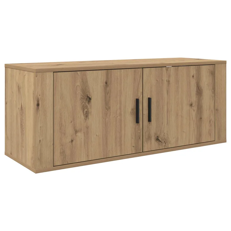 Ensemble de meuble TV mural 2 pcs Chêne artisanal - 5