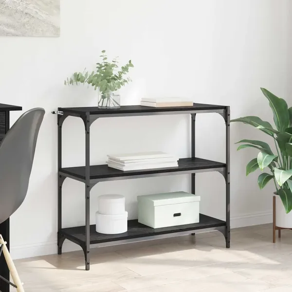 Bibliothèque Chêne noir 80 x 33 x 70,5 cm