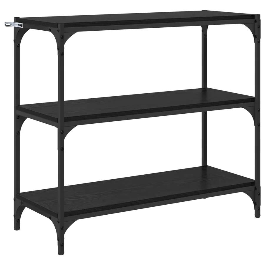 Bibliothèque Chêne noir 80 x 33 x 70,5 cm - 2