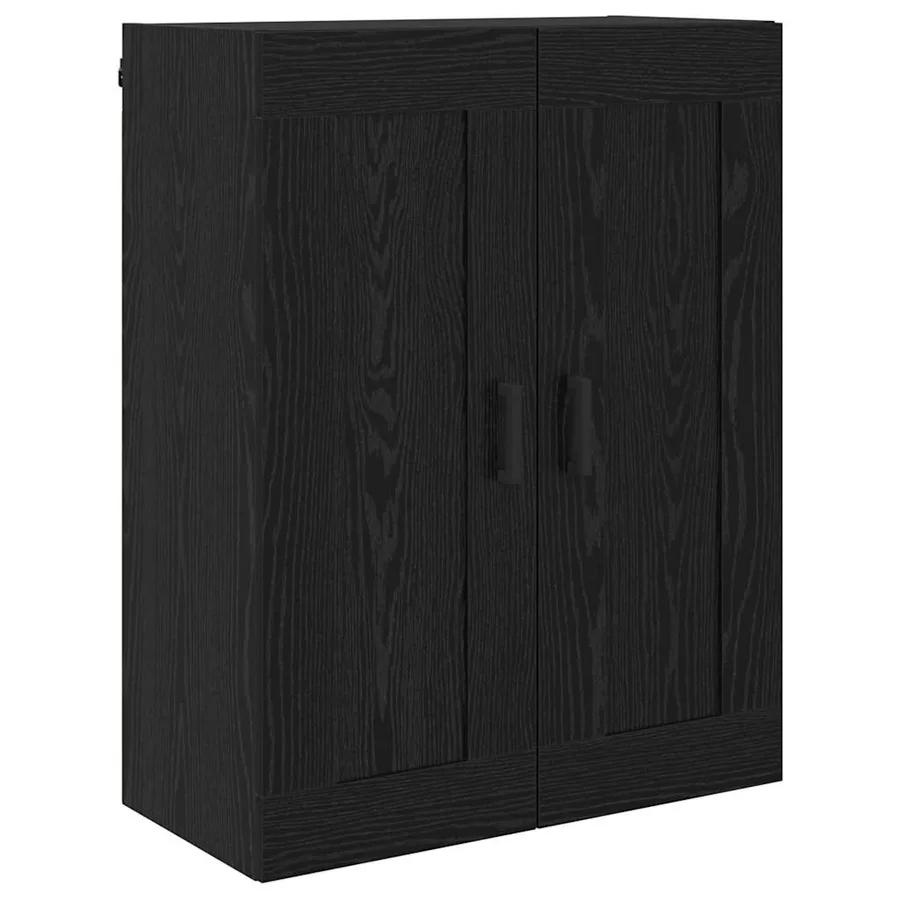 Meuble mural Montage mural 2 pcs Chêne noir 69,5 x 34 x 90 cm - 7