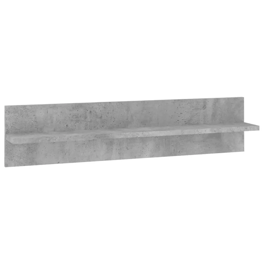 Unités murales TV avec LED 6 pcs gris béton bois d'ingénierie - 10