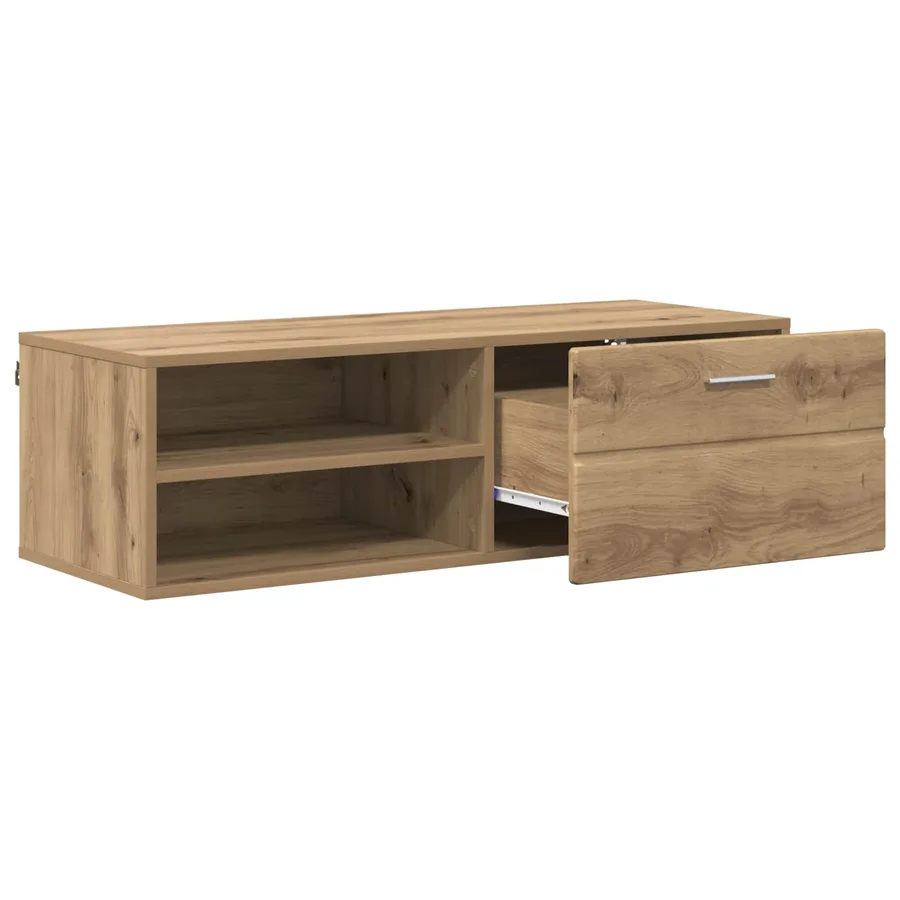 Cabinet en Bois 100,5 x 39 x 30 cm Chêne artisanal - 5