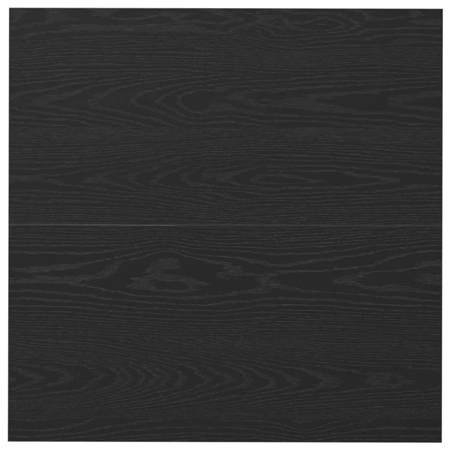 Table basse Chêne noir 80 x 80 x 40 cm Bois d'ingénierie - 7