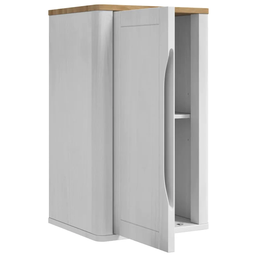 Armoire murale de salle de bain FLORO Blanc 35 x 30 x 60 cm - 5