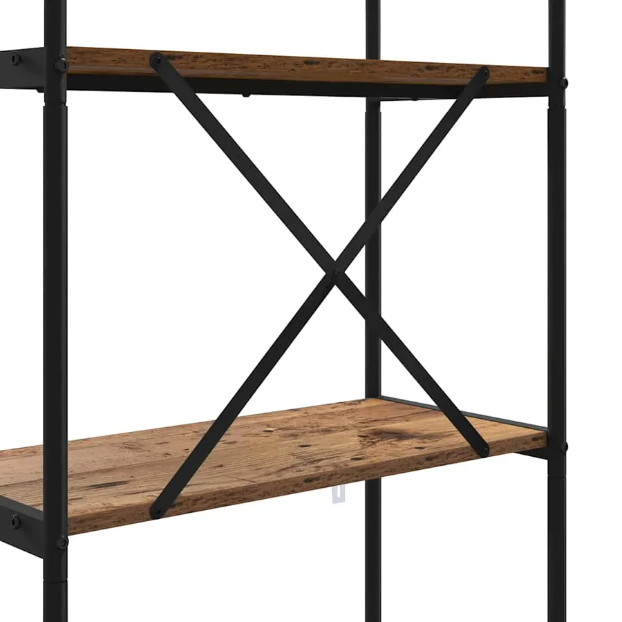 Étagère Bois ancien 80 x 30 x 183 cm Bois d'ingénierie - 9
