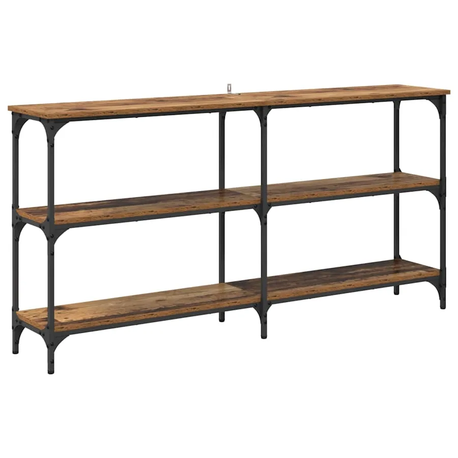 Table console Bois Ancien 150 x 29 x 75 cm - 2