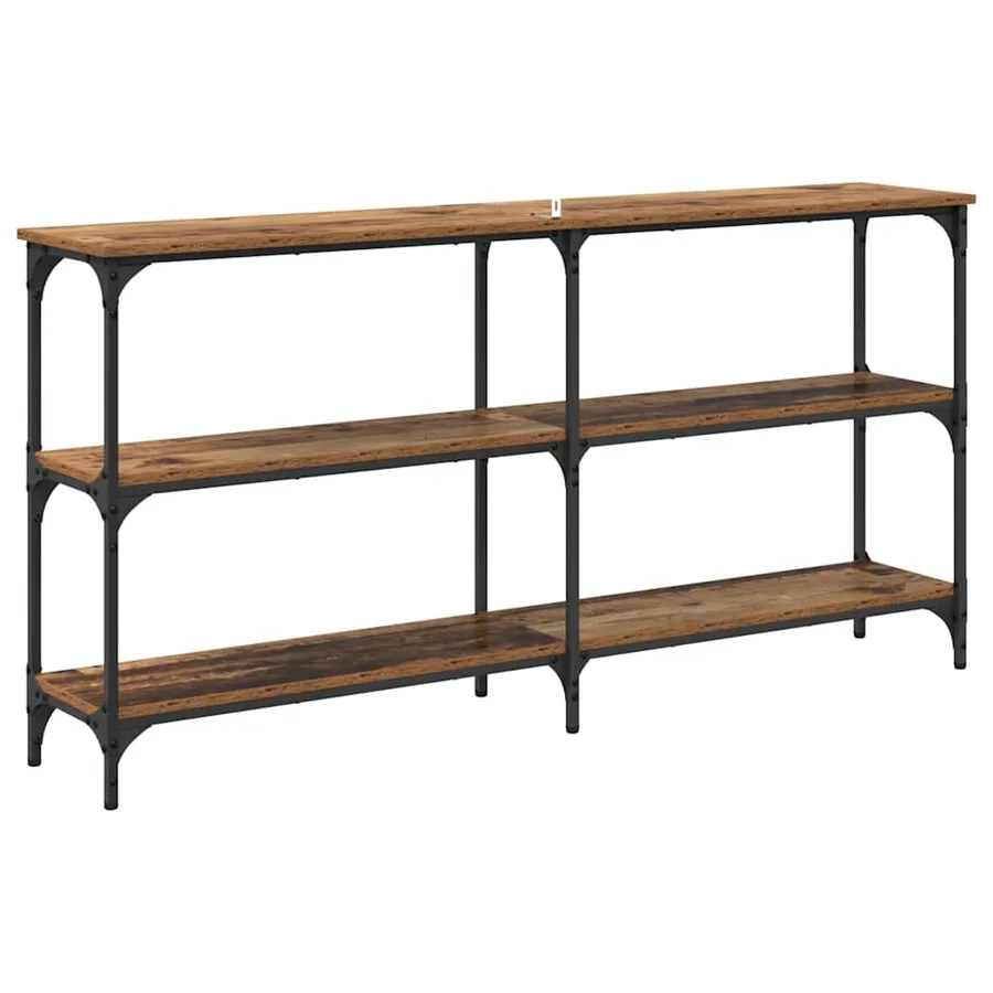 Table console Bois Ancien 150 x 29 x 75 cm - 7