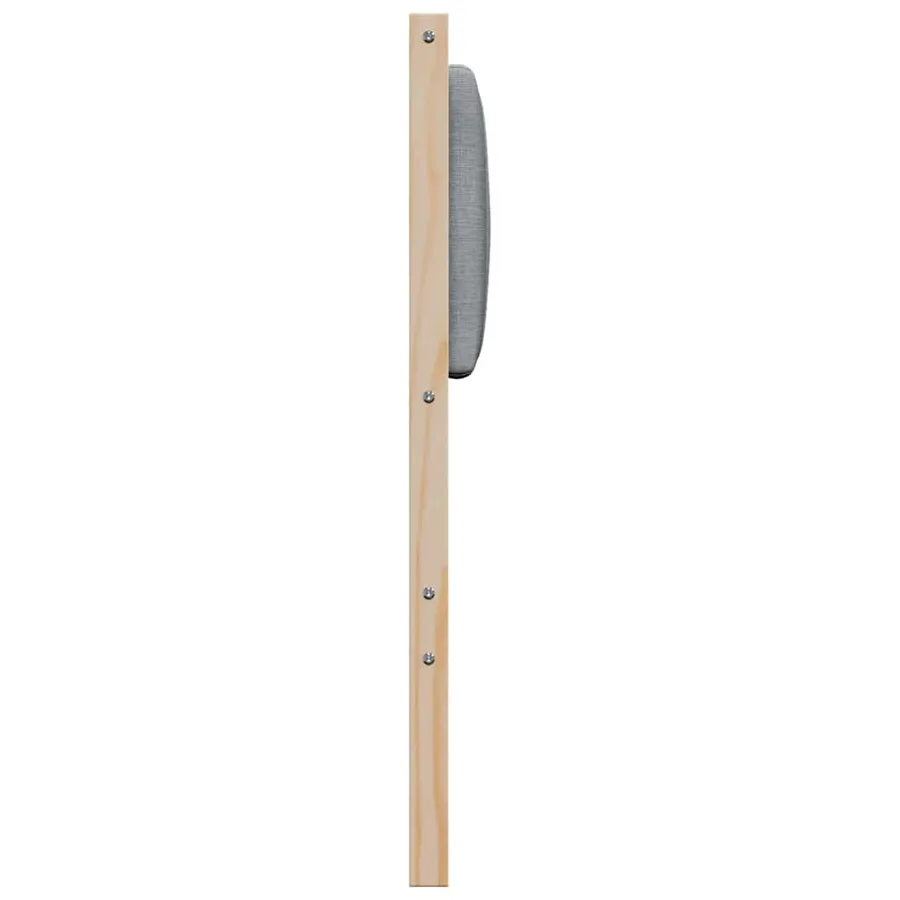 Tête de lit capitonnée avec tête de lit Marron 80 cm Pin massif - 5