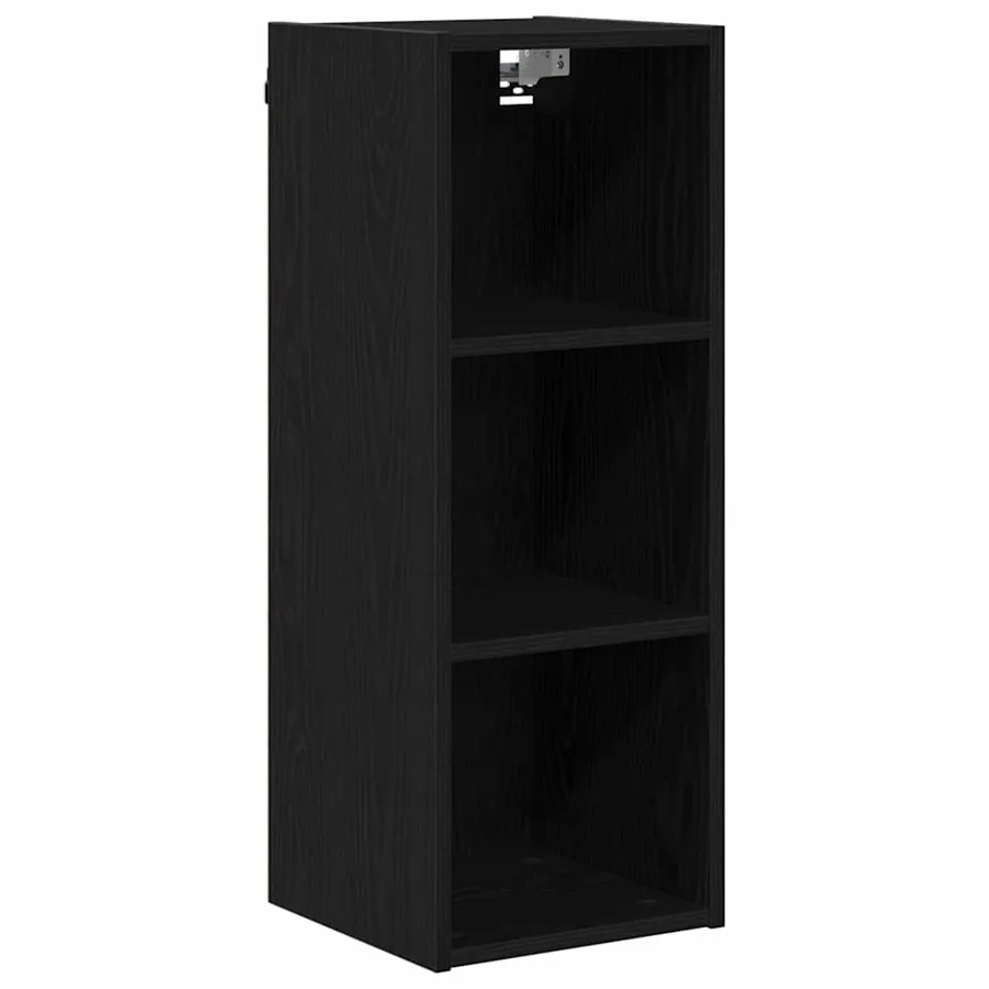 Armoire suspendue avec stockage Chêne noir 30 x 29,5 x 80 cm - 2