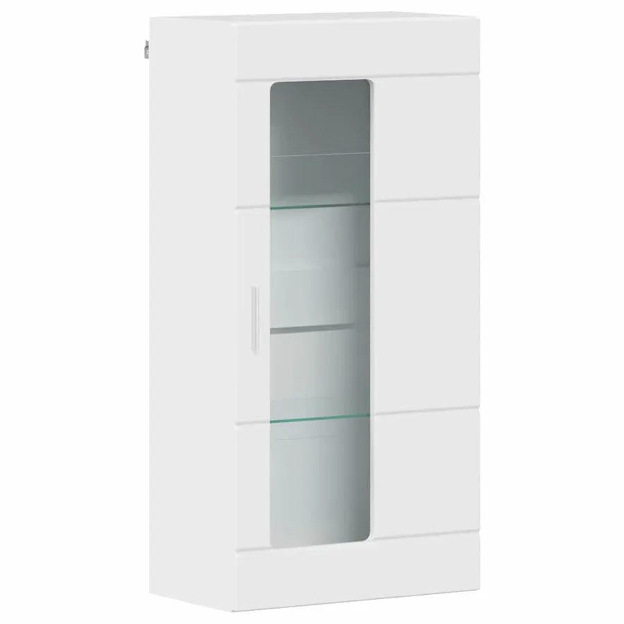 Ensemble meuble TV avec tiroir FLORIN 3 pcs Blanc brillant - 7