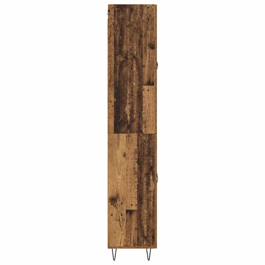 Haut Armoire Bois Ancien 69,5 x 34 x 180 cm Bois d'ingénierie - 9