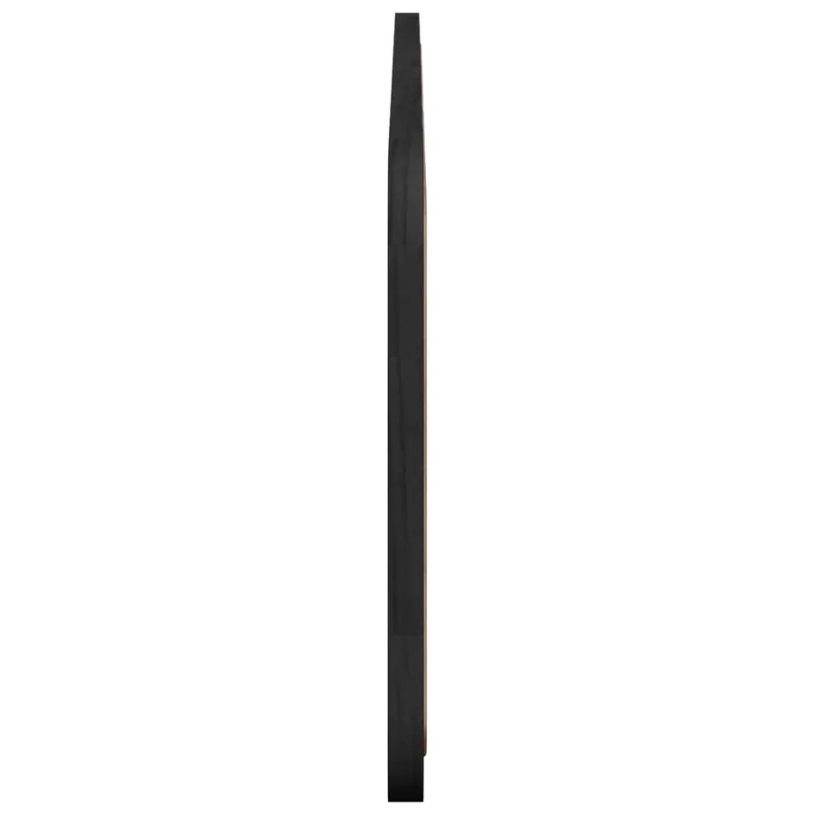 Tête de lit avec tête de lit Noir 180 x 55 x 3 cm Rotin - 5