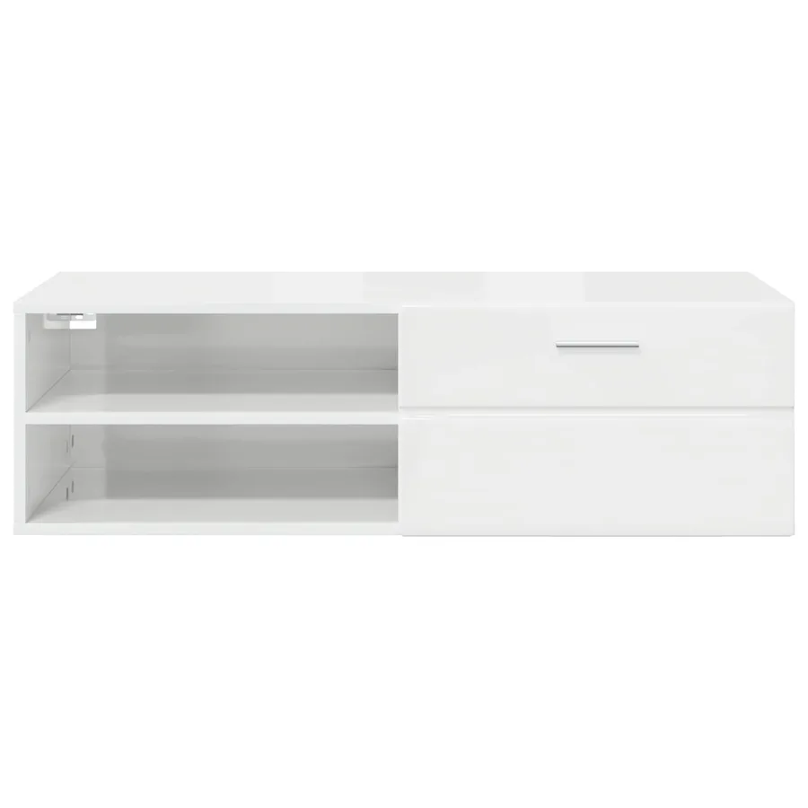Cabinet en Bois Gris béton 100,5 x 39 x 30 cm Bois d'ingénierie - 6