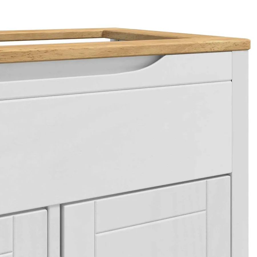 Ensemble de mobilier de salle de bain FLORO 2 pcs Blanc - 12