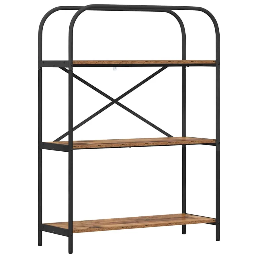 Étagère Bois ancien 80 x 30 x 109 cm Bois d'ingénierie - 2
