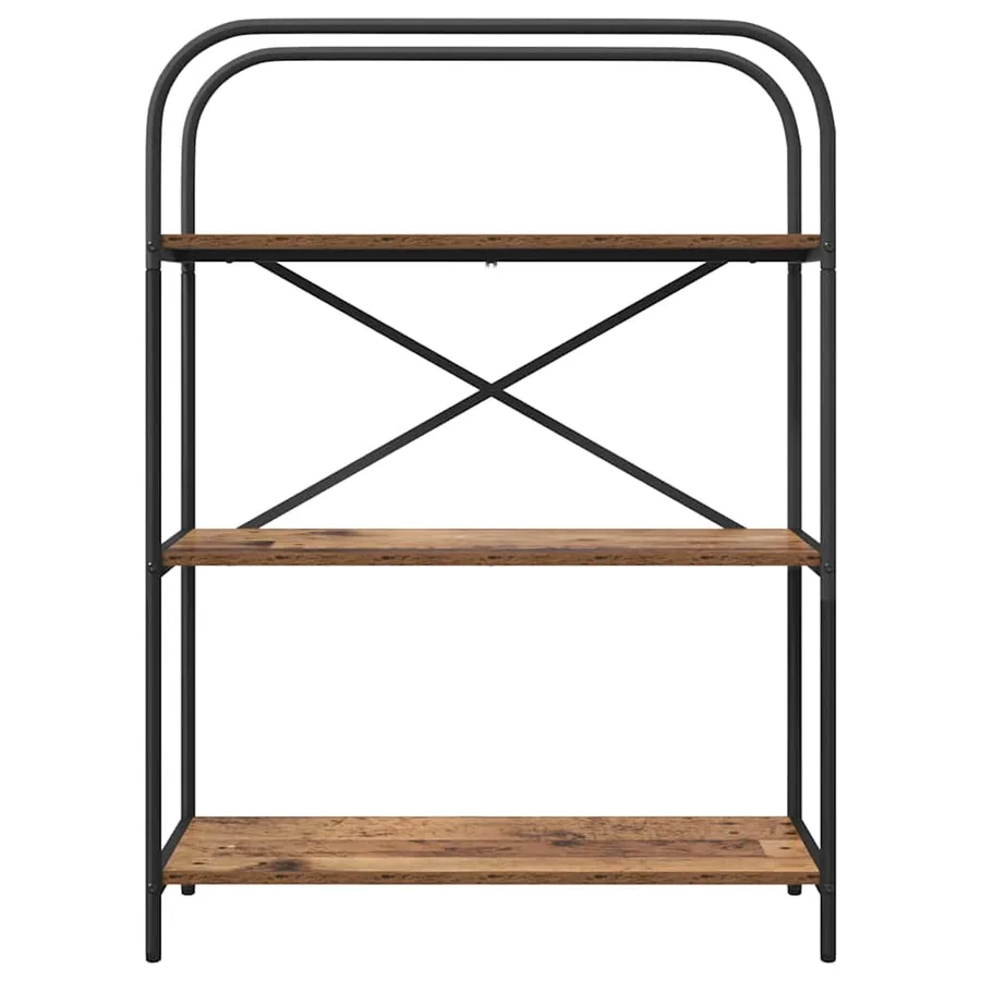 Étagère Bois ancien 80 x 30 x 109 cm Bois d'ingénierie - 5