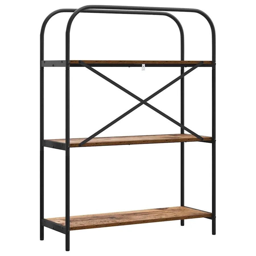 Étagère Bois ancien 80 x 30 x 109 cm Bois d'ingénierie - 7
