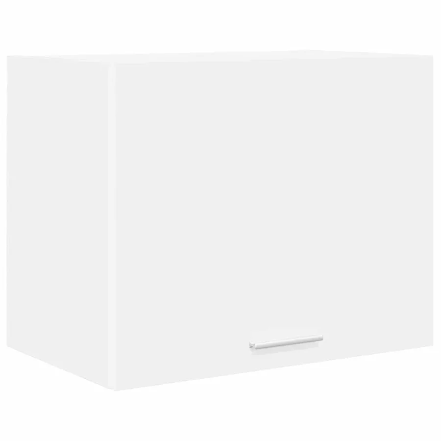 Armoire suspendue 2 pcs Blanc 50 x 31 x 40 cm Bois d'ingénierie - 5